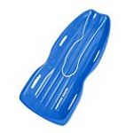 Plastic toboggan
