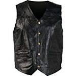 Men's leather vests